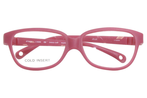  Dilli Dalli Choco-Chip Eyeglasses Frame Youth Full Rim Rectangular 