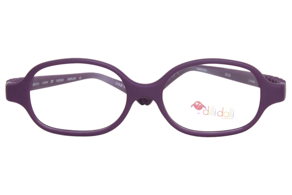  Dilli Dalli Cuddles Eyeglasses Youth Kids Full Rim Oval Shape 