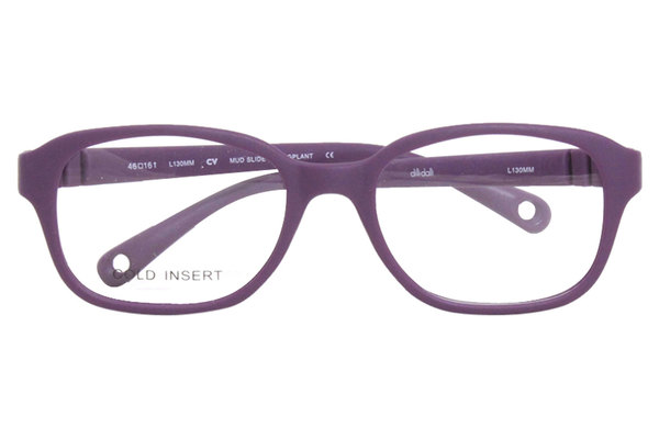  Dilli Dalli Mud-Slide Eyeglasses Youth Full Rim Rectangle Shape 