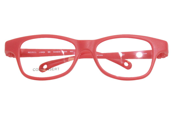  Dilli Dalli Rainbow-Cookie Eyeglasses Youth Full Rim Rectangle Shape 