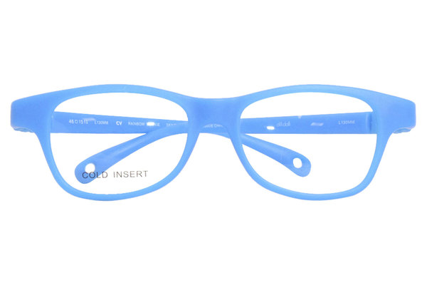  Dilli Dalli Rainbow-Cookie Eyeglasses Youth Full Rim Rectangle Shape 