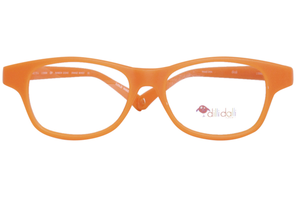  Dilli Dalli Rainbow-Cookie Eyeglasses Youth Full Rim Rectangle Shape 