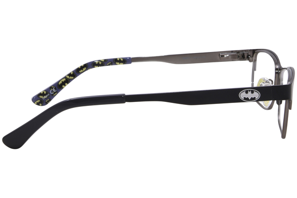  Disney Batman BME11 Eyeglasses Youth Kids Boy's Full Rim Rectangle Shape 