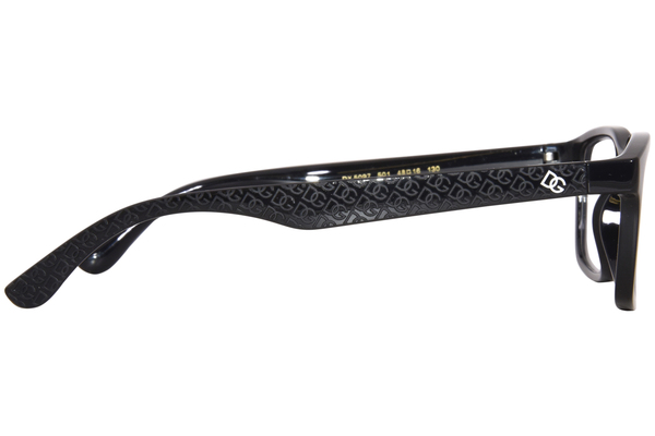  Dolce & Gabbana DX-5097 Eyeglasses Youth Kids Girl's Full Rim Rectangle Shape 