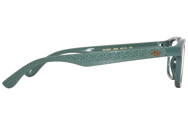  Dolce & Gabbana DX-5097 Eyeglasses Youth Kids Girl's Full Rim Rectangle Shape 