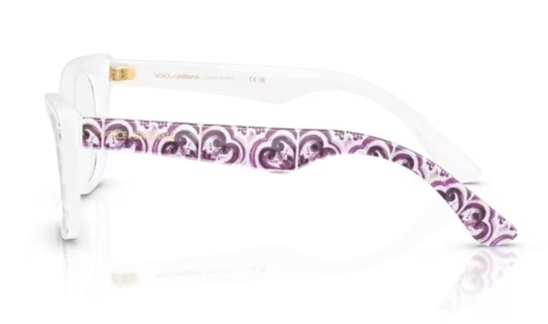  Dolce & Gabbana DX3357 Eyeglasses Youth Girl's Full Rim Oval Shape 