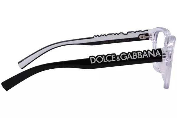  Dolce & Gabbana DX5008 Eyeglasses Youth Kids Boy's Full Rim Rectangle Shape 