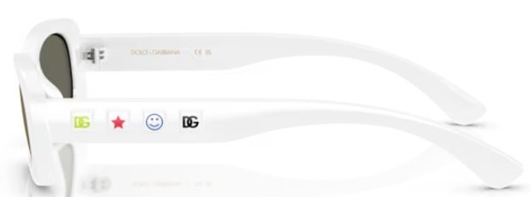  Dolce & Gabbana DX6006U Sunglasses Youth Kids Boy's Rectangle Shape 