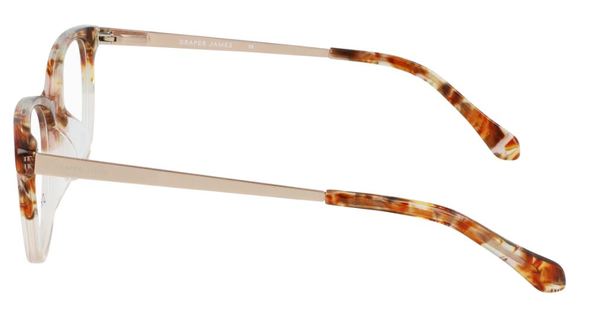  Draper James DJ1008 Eyeglasses Youth Kids Girl's Full Rim Round Shape 