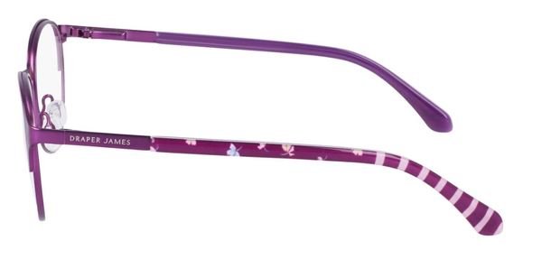  Draper James DJ1015 Eyeglasses Youth Kids Girl's Full Rim Round Shape 