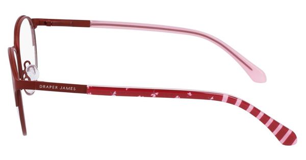  Draper James DJ1015 Eyeglasses Youth Kids Girl's Full Rim Round Shape 
