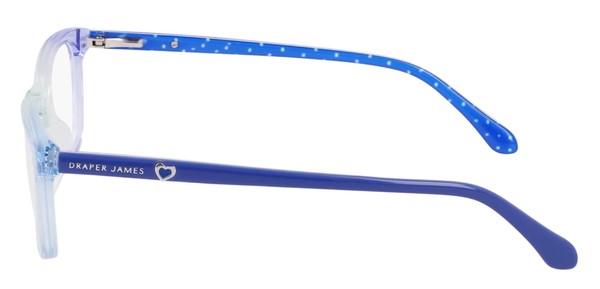  Draper James DJ1019 Eyeglasses Youth Kids Girl's Full Rim Rectangle Shape 
