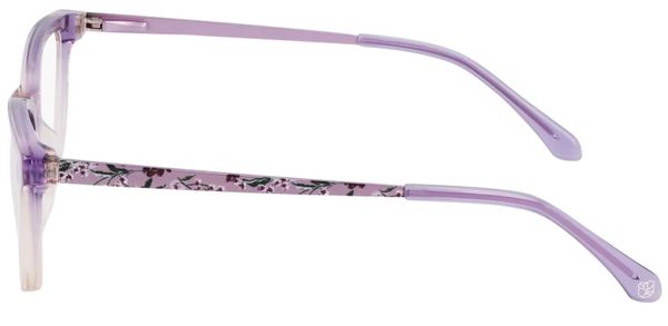 Draper James DJ1022 Eyeglasses Youth Kids Girl's Full Rim Rectangle Shape 