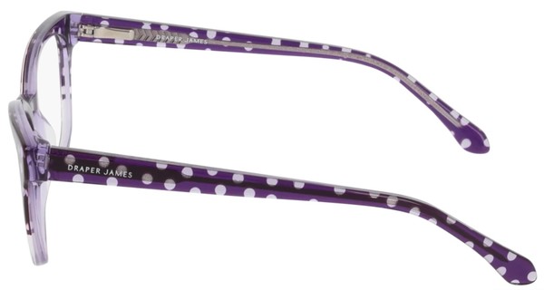  Draper James DJ1024 Eyeglasses Youth Kids Girl's Full Rim Rectangle Shape 