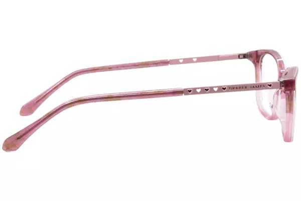  Draper James DJ1026 Eyeglasses Youth Kids Girl's Full Rim Rectangle Shape 