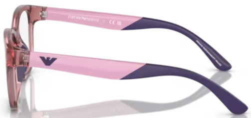  Emporio Armani EK3003 Eyeglasses Youth Kids Girl's Full Rim Pillow Shape 