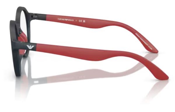  Emporio Armani EK3005 Eyeglasses Youth Kids Boy's Full Rim Round Shape 