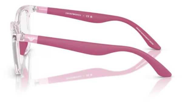  Emporio Armani EK3006 Eyeglasses Youth Kids Girl's Full Rim Pillow Shape 