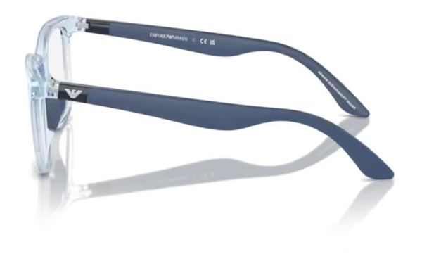  Emporio Armani EK3006 Eyeglasses Youth Kids Girl's Full Rim Pillow Shape 