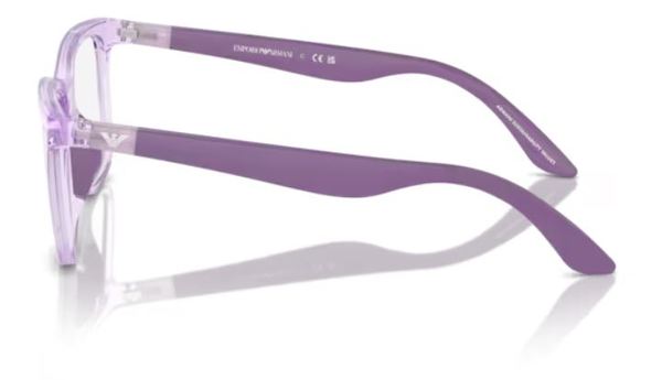  Emporio Armani EK3006 Eyeglasses Youth Kids Girl's Full Rim Pillow Shape 