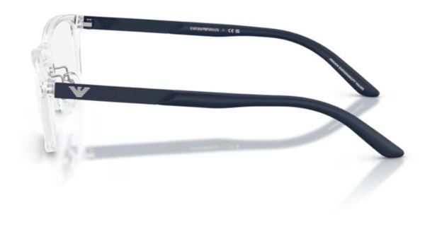  Emporio Armani EK3009 Eyeglasses Youth Kids Boy's Full Rim Rectangle Shape 