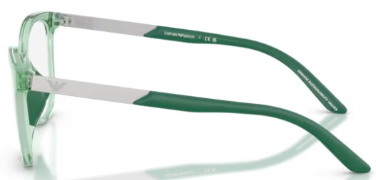  Emporio Armani EK3011U Eyeglasses Youth Kids Girl's Full Rim Butterfly Shape 