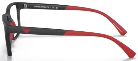  Emporio Armani EK3203 Eyeglasses Youth Kids Boy's Full Rim Pillow Shape 