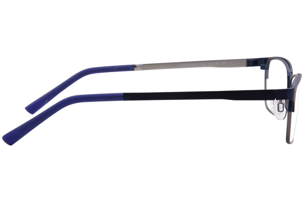  Flexon Zeus Eyeglasses Youth Kids Boy's Full Rim Rectangle Shape 
