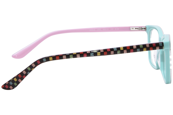 GX By Gwen Stefani GX836 Eyeglasses Youth Kids Girl's Full Rim Square Shape 