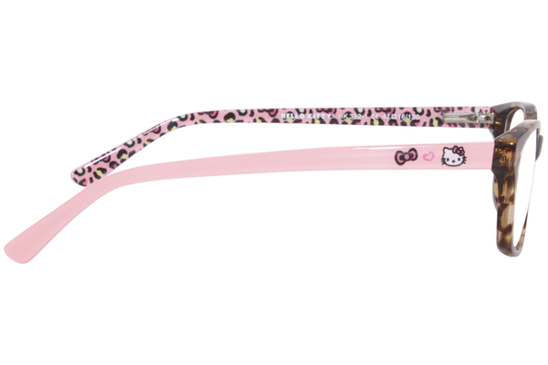  Hello Kitty HK/352-1 Eyeglasses Youth Girl's Full Rim Rectangle Shape 