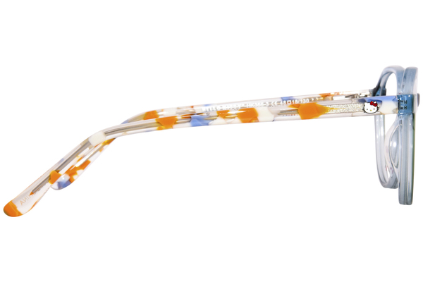  Hello Kitty HK-366 Eyeglasses Youth Girl's Full Rim Oval Shape 
