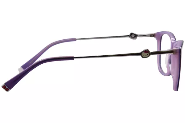  Hello Kitty HK284 Eyeglasses Youth Kids Full Rim Square Shape 
