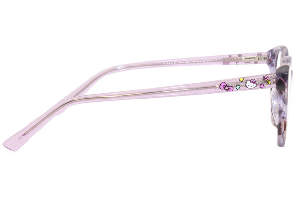  Hello Kitty HK346 Eyeglasses Girl's Full Rim Oval Shape 