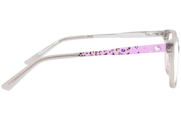 Hello Kitty HK348 Eyeglasses Girl's Full Rim Rectangle Shape 