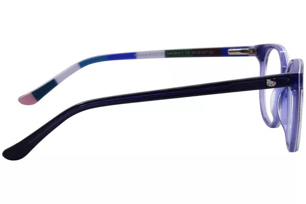  Hello Kitty HK364 Eyeglasses Youth Kids Girl's Full Rim Round Shape 