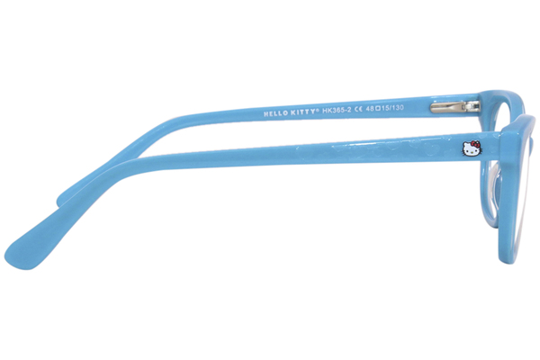  Hello Kitty HK365 Eyeglasses Youth Girl's Full Rim Cat Eye 