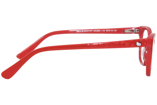  Hello Kitty HK365 Eyeglasses Youth Girl's Full Rim Cat Eye 