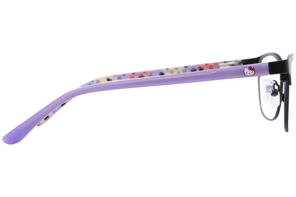  Hello Kitty HK371 Eyeglasses Youth Kids Girl's Full Rim Round Shape 