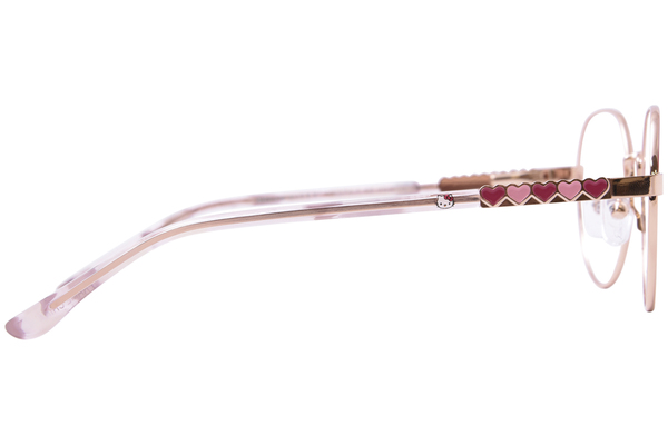  Hello Kitty HK374 Eyeglasses Youth Kids Girl's Full Rim Oval Shape 