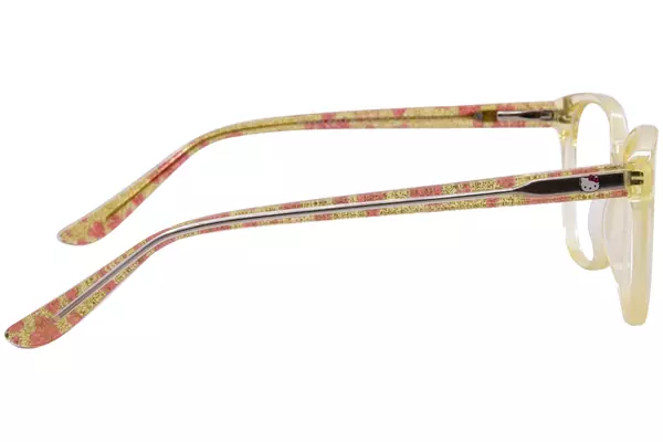  Hello Kitty HK388 Eyeglasses Youth Kids Girl's Full Rim Round Shape 
