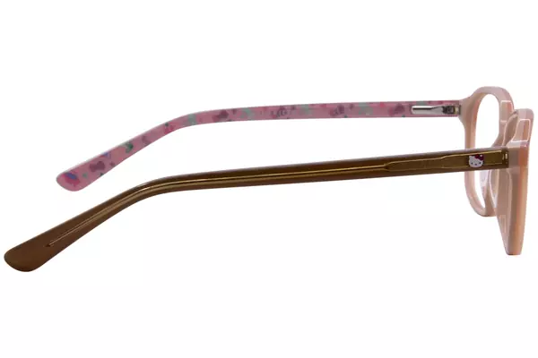  Hello Kitty HK390 Eyeglasses Youth Kids Girl's Full Rim Oval Shape 