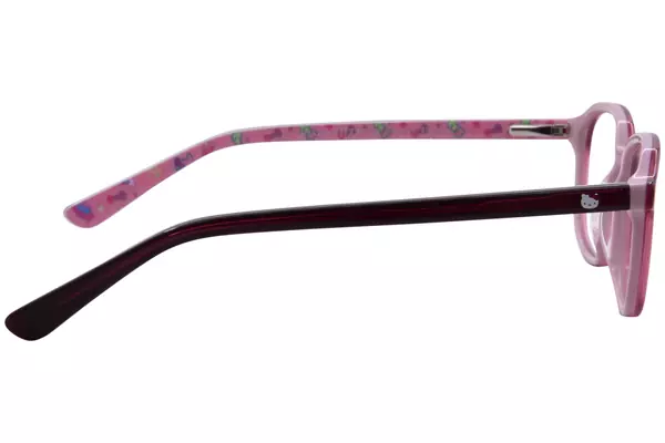  Hello Kitty HK390 Eyeglasses Youth Kids Girl's Full Rim Oval Shape 