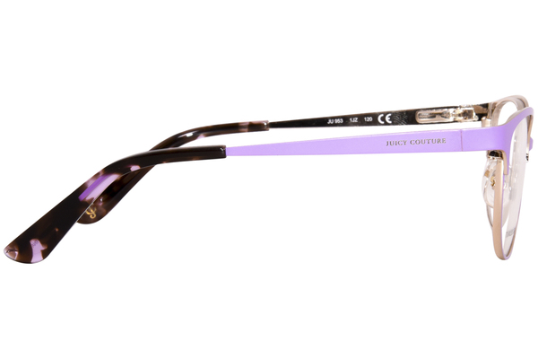  Juicy Couture JU-953 Eyeglasses Youth Kids Full Rim Rectangle Shape 
