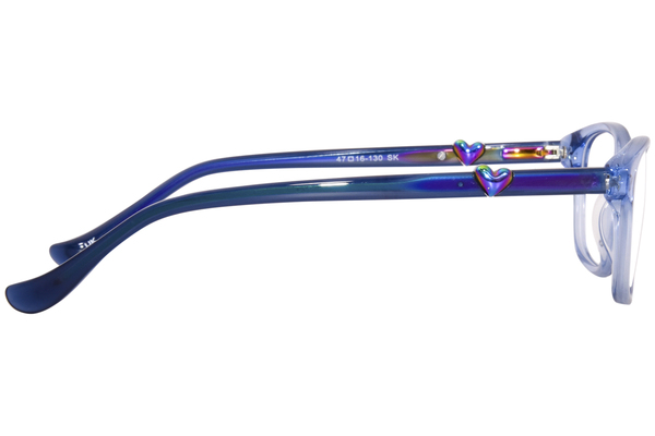  Kensie Humor Eyeglasses Youth Girl's Full Rim Rectangle Shape 