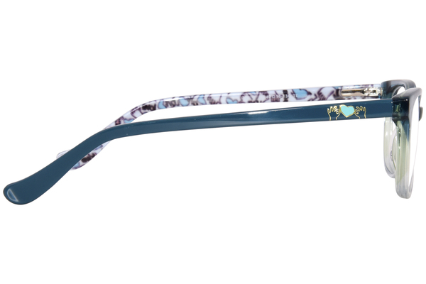  Kensie Love Eyeglasses Youth Girl's Full Rim Square Shape 