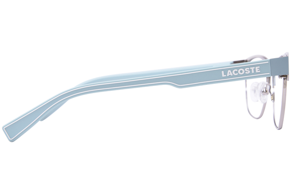  Lacoste L3112 Eyeglasses Youth Kids Girl's Full Rim Rectangle Shape 