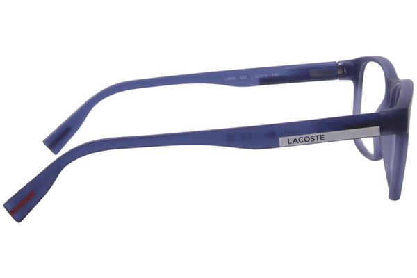  Lacoste L3649 Eyeglasses Youth Kids Boy's Full Rim Rectangle Shape 