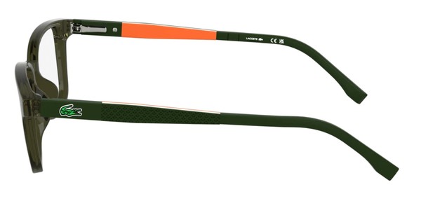  Lacoste L3661 Eyeglasses Youth Kids Boy's Full Rim Rectangle Shape 