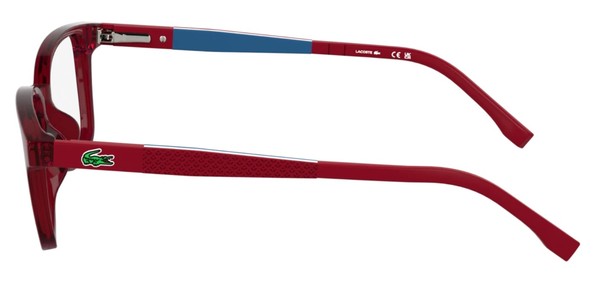  Lacoste L3661 Eyeglasses Youth Kids Boy's Full Rim Rectangle Shape 