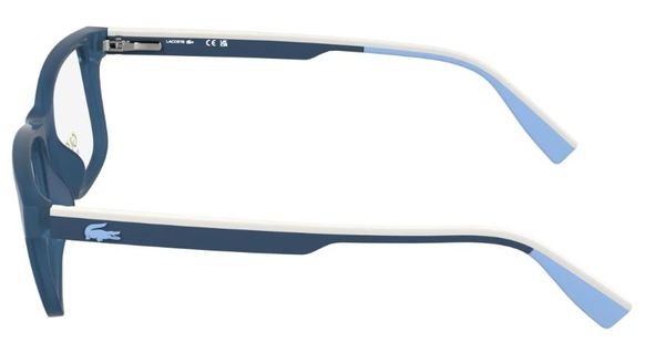  Lacoste L3665 Eyeglasses Youth Kids Boy's Full Rim Rectangle Shape 